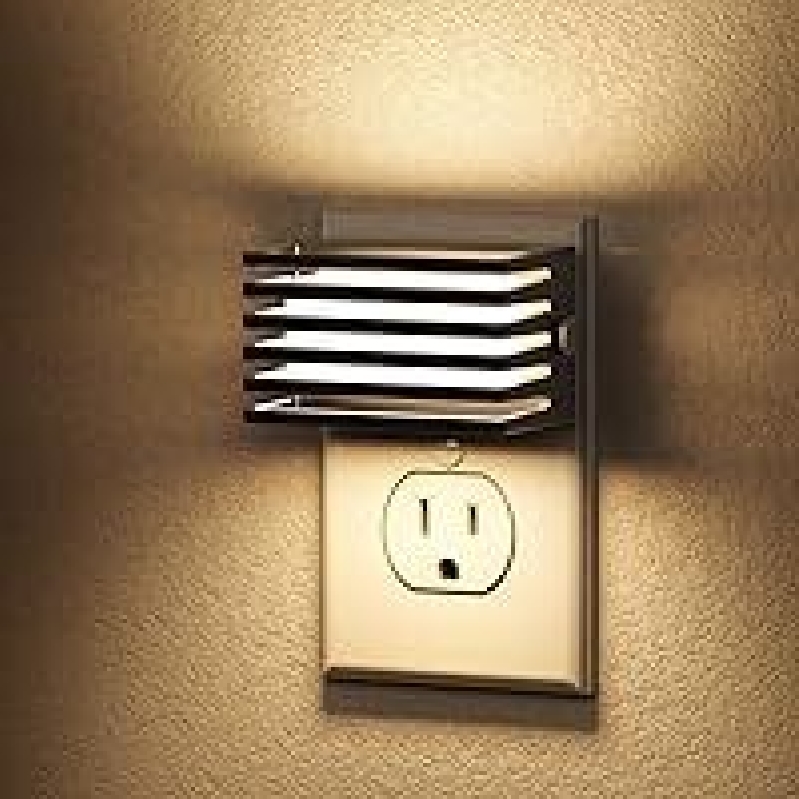 Plug into Wall Modern Night Light with Dusk to Dawn Sensor - 2pk