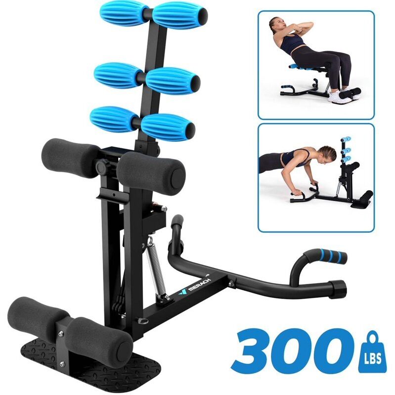 MERACH Adjustable Glutes Trainer & Deep Squat Machine - Maximize Muscle Activation