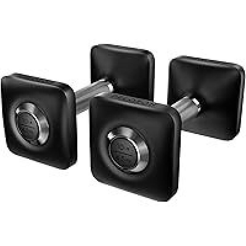 2-pk Peloton Dumbbells Ergonomically Designed Pair 10lb - Premium Urethane Finish