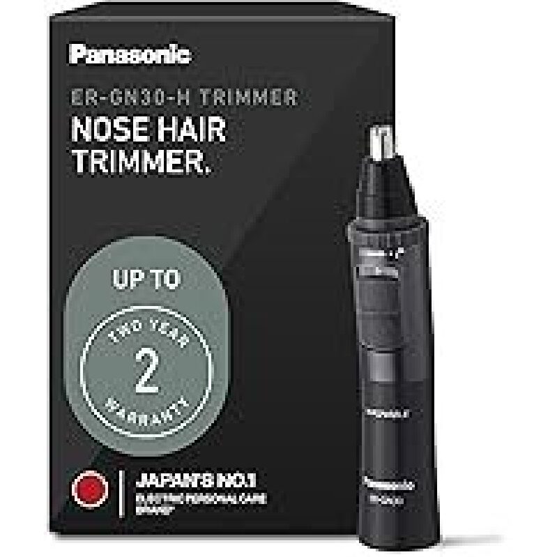 Panasonic Men's Ear and Nose Hair Trimmer ER-GN30-H - Precision Grooming Tool