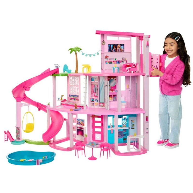 Barbie Dreamhouse Pool Party Doll House - Ultimate Playtime Fun!