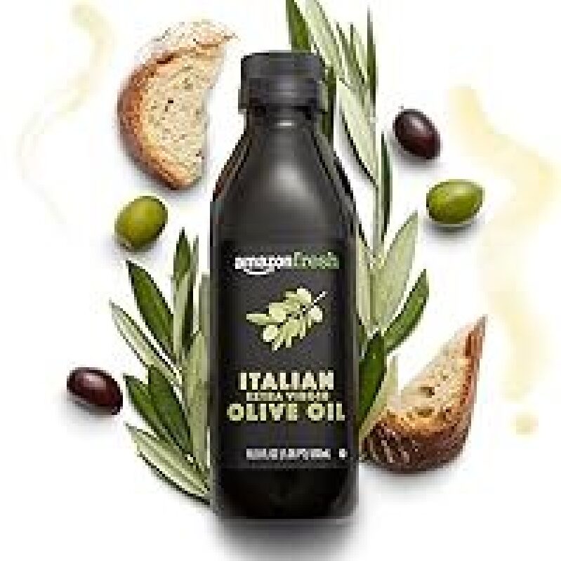 Amazon Fresh Italian Extra Virgin Olive Oil - Premium Quality for Cooking