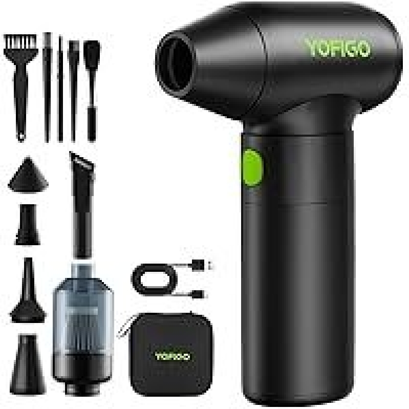 Yofigo 4-in-1 150,000 RPM Mini Turbo Fan - Ultimate Electric Air Duster
