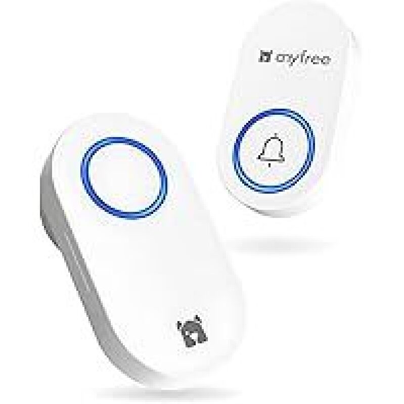 Battery-Free Electromagnetic Induction Doorbell Set