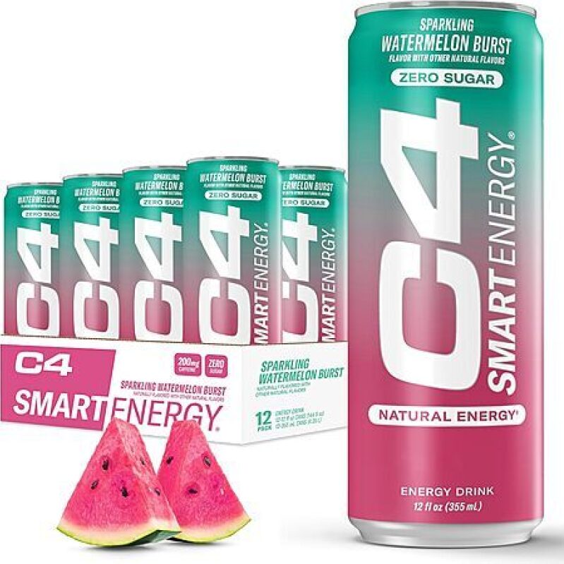 12pk 12oz C4 Smart Sugar Free Energy Drinks - Great Value Deal