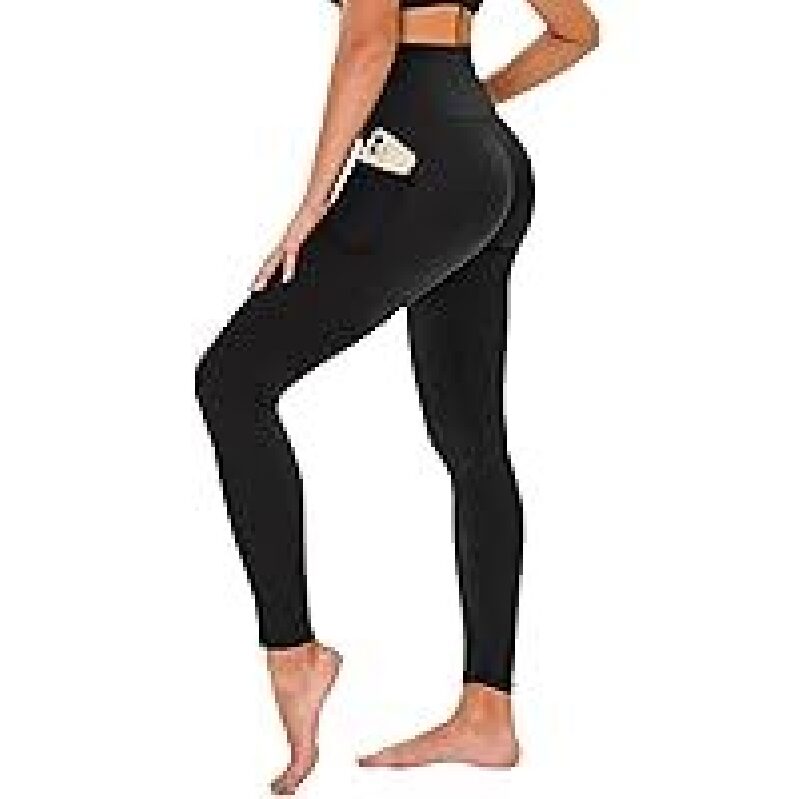 TNNZEET High Waisted Leggings for Women with Pockets - Slim Fit, Comfortable, and Functional