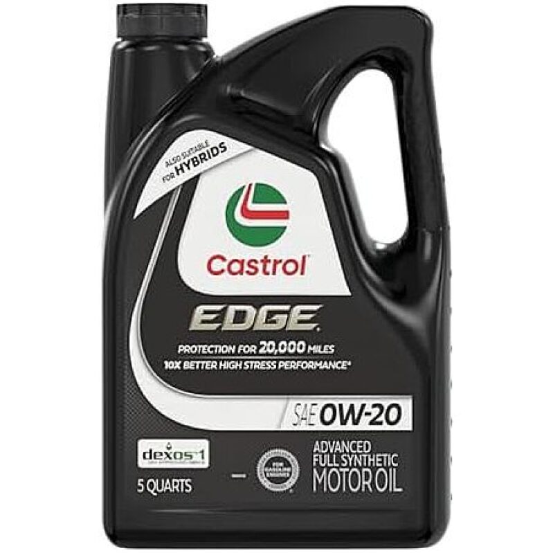 Castrol EDGE Advanced Full Synthetic Motor Oil - 5 Quarts