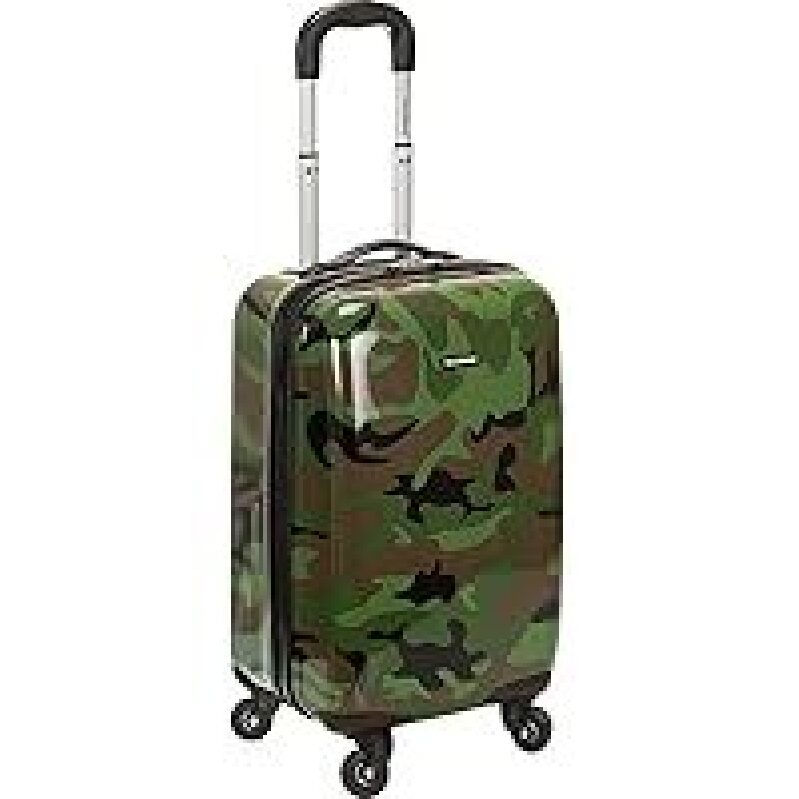 Rockland Safari Hardside Spinner Wheel Luggage 20-inch