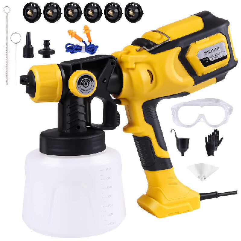 TIHOMEX 1000W Paint Sprayer with 1400ml Tank - Special Deal