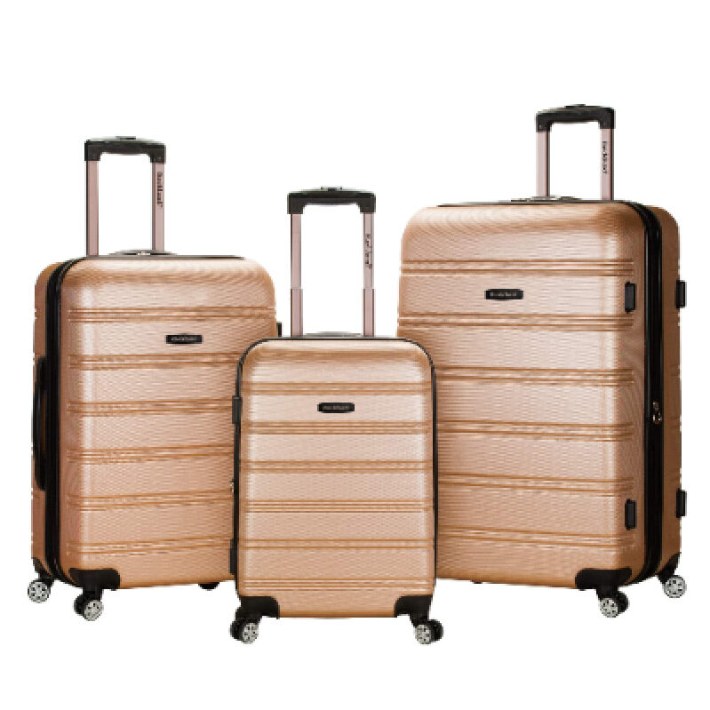 Rockland Hardshell Luggage Set: 3-Piece Collection on Sale