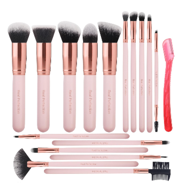 Affordable 16-Piece Makeup Brush Set - Perfect for Beginners and Professionals