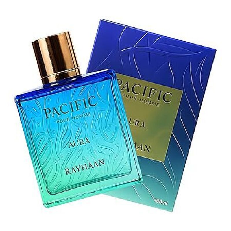 Rayhaan Pacific Aura Eau de Parfum Spray for Men - 100ml