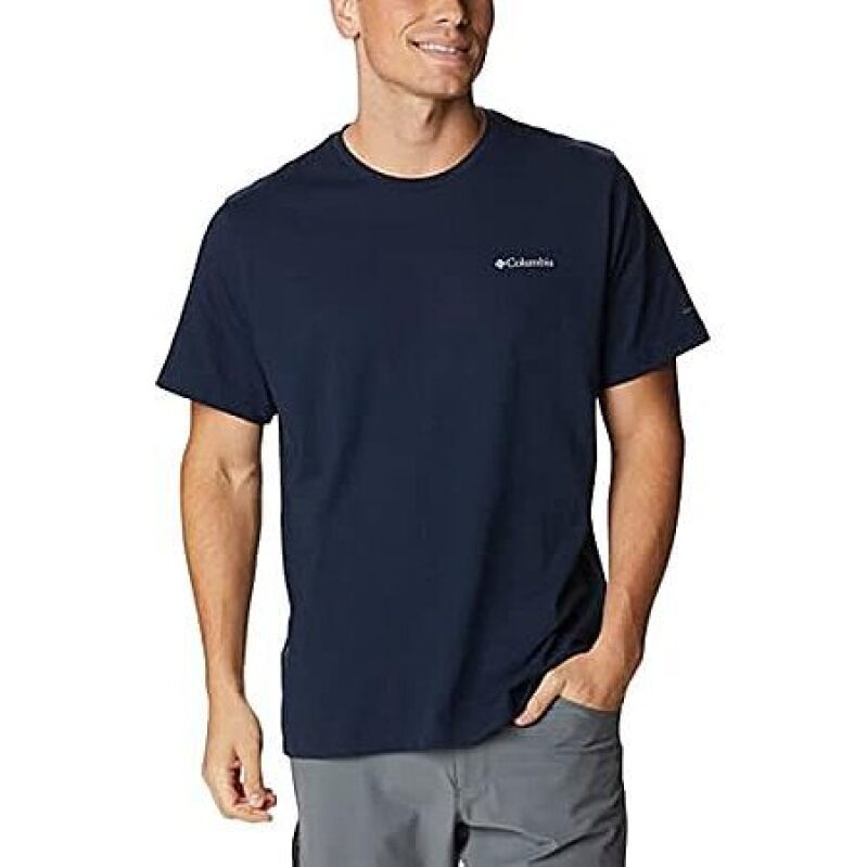 Columbia Men's Thistletown Hills Short Sleeve Shirt - Collegiate Navy Heather
