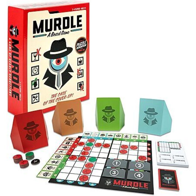 Endless Games: Murdle Board Game - Engaging Logic Puzzle
