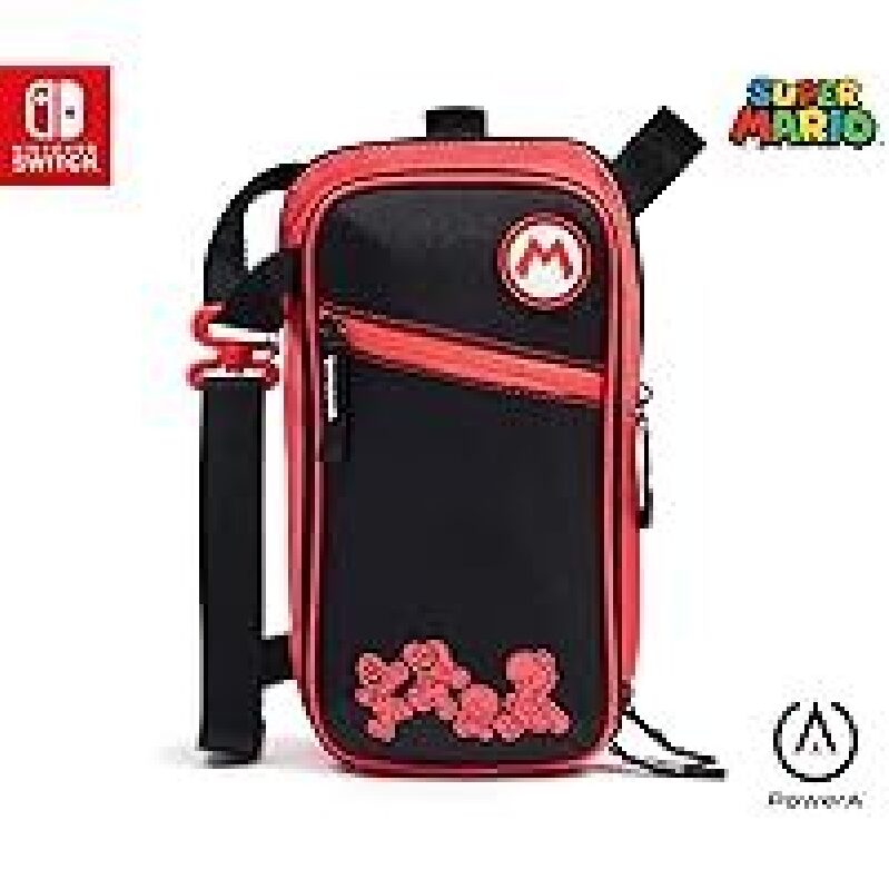 Mario Themed Crossbody Bag for Nintendo Switch Systems
