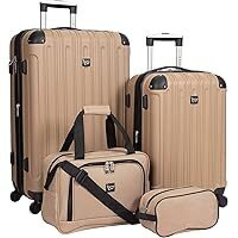Travelers Club Midtown 4-Piece Luggage Set - Ultimate Travel Companion