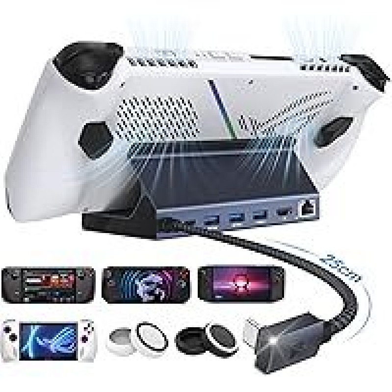 iVANKY 4K 144Hz HDMI 2.1 ROG Docking Station - Ultimate Console Hub