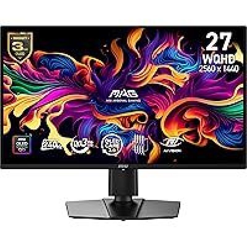 MSI MAG 274QP QD-OLED X24 27-inch QHD Gaming Monitor
