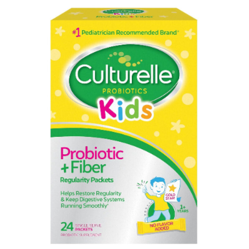 Culturelle Kids Probiotic + Fiber Powder - 24 Pack