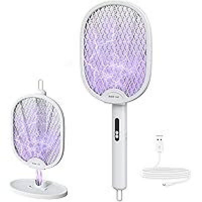 BALDR Electric Fly Swatter Racket: Dual-Mode Mosquito Control