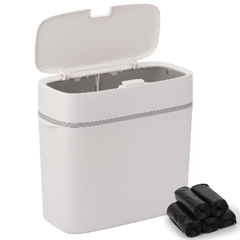 acDesign Bathroom Trash Can with Lid 15L - Special Deal at $11.99