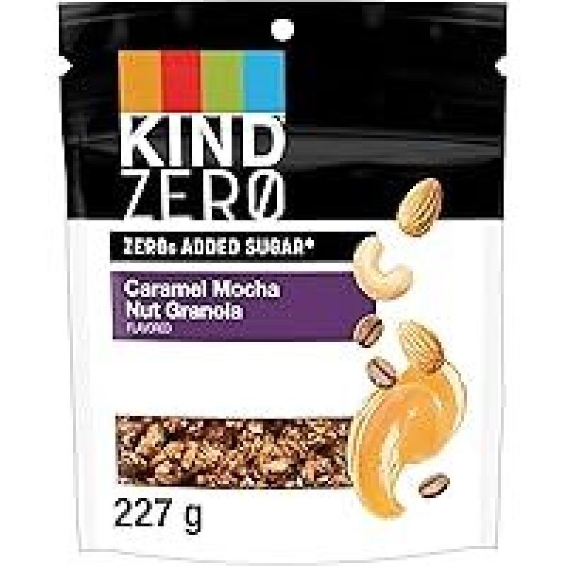 KIND Zero Added Sugar Keto Granola Caramel Mocha Nut - Delicious and Healthy Snack