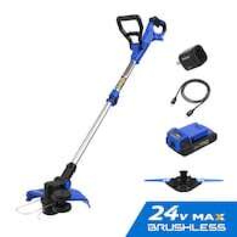 Kobalt 24V 12-in Brushless String Trimmer Edger Kit - Long-lasting Power and Precision