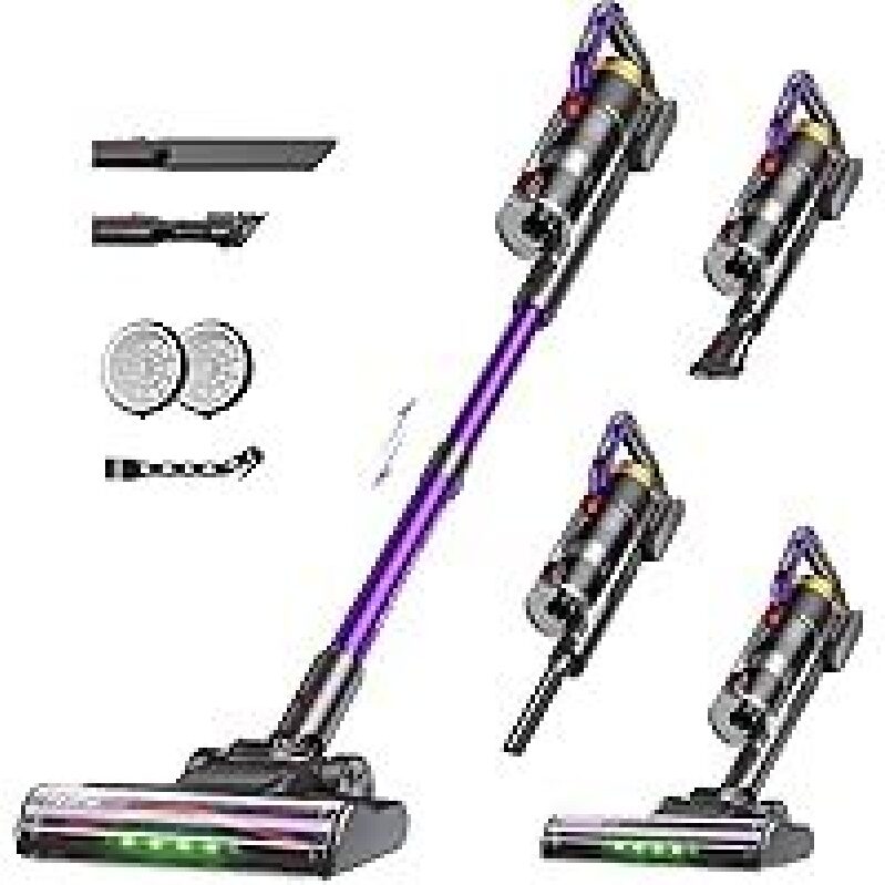 Powerful Uninell Home UV2 48000Pa Brushless Motor Vacuum Cleaner