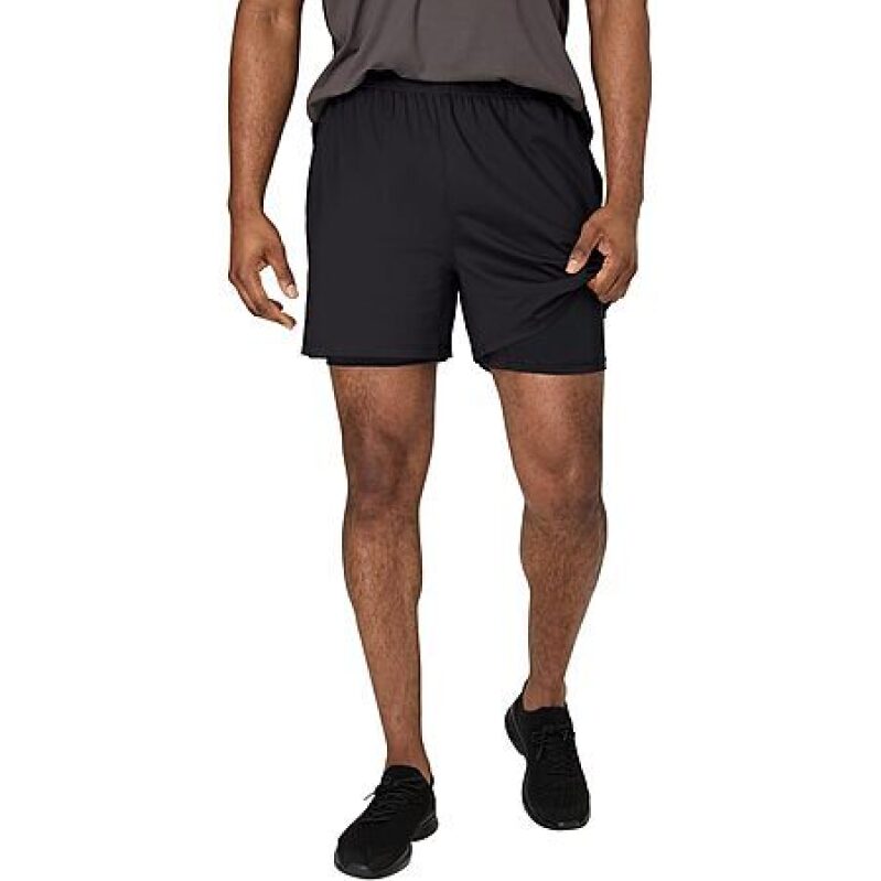 Hanes Men's Moves Workout Shorts w/ Boxer Brief Liner - Best Buy