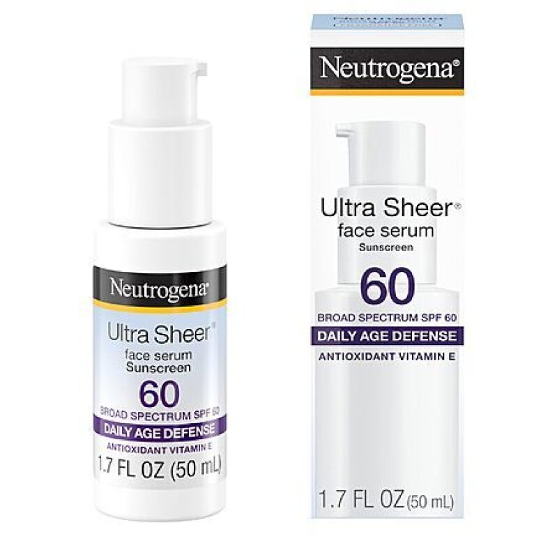 Neutrogena Ultra Sheer SPF 60 Face Sunscreen - Premium Protection