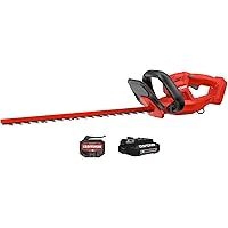 Powerful Craftsman V20 Cordless Hedge Trimmer with Battery and Charger
