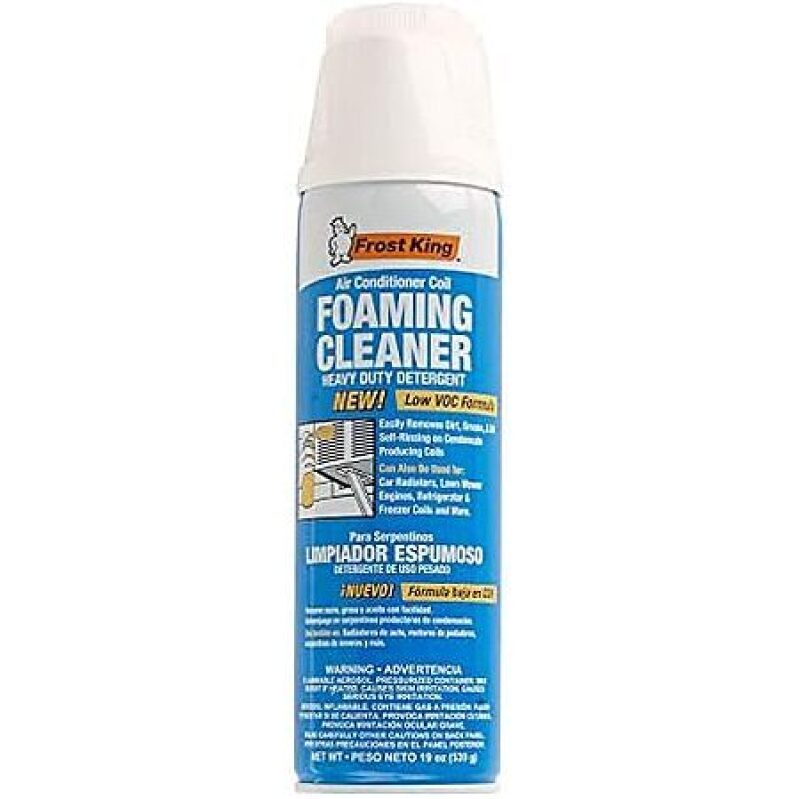 Save Big on Frost King ACF19 Air Conditioner Coil Foaming Cleaner