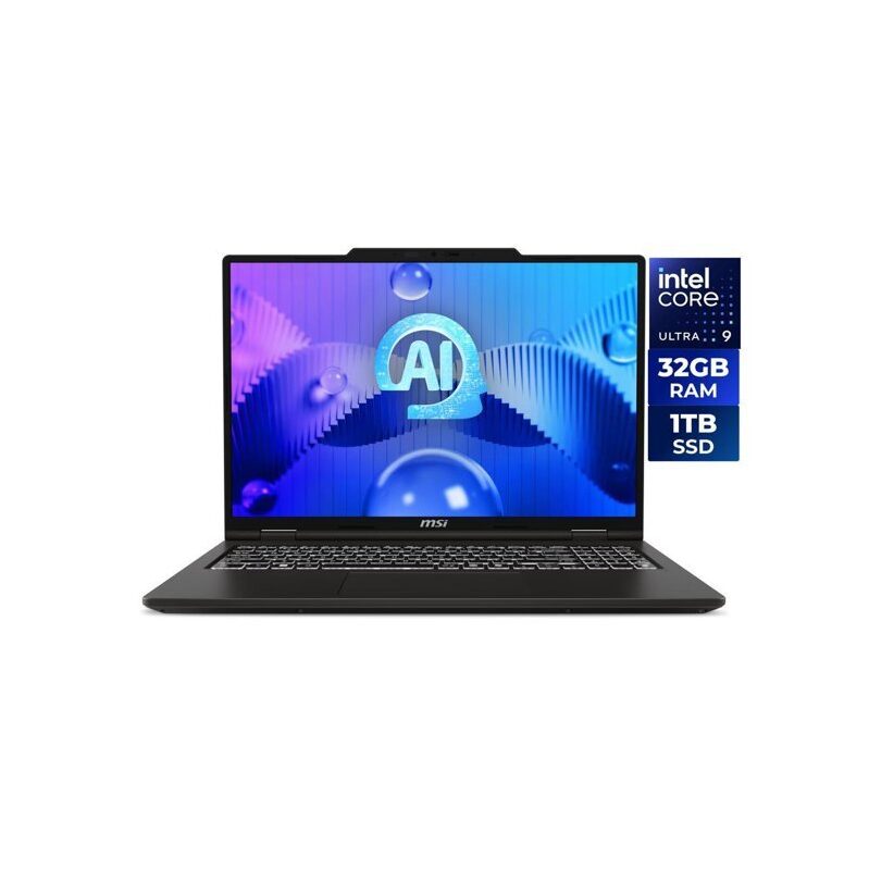 MSI Venture 16 AI Laptop - Powerful Core Ultra 9 & Intel Arc Graphics