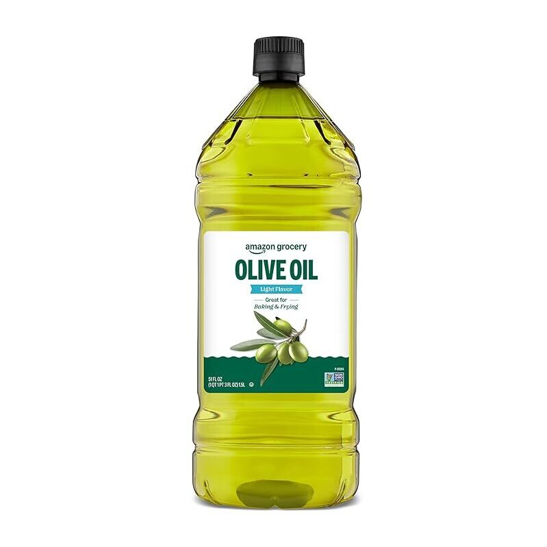 Amazon Grocery Olive Oil, Light Flavor 51oz