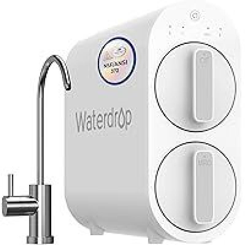 Waterdrop G2 Reverse Osmosis System: 7 Stage Tankless 400 GPD