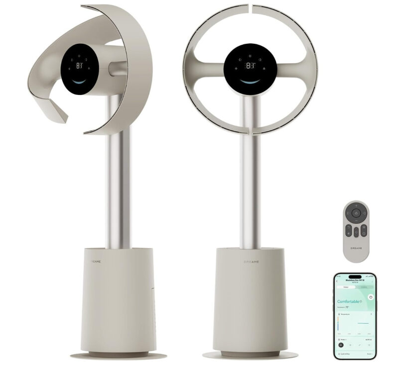 DREAME Smart Bladeless Tower Fan - Enjoy a Cool Summer