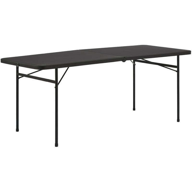 Mainstays 6 Foot Bi-Fold Plastic Folding Table - Perfect for Gatherings