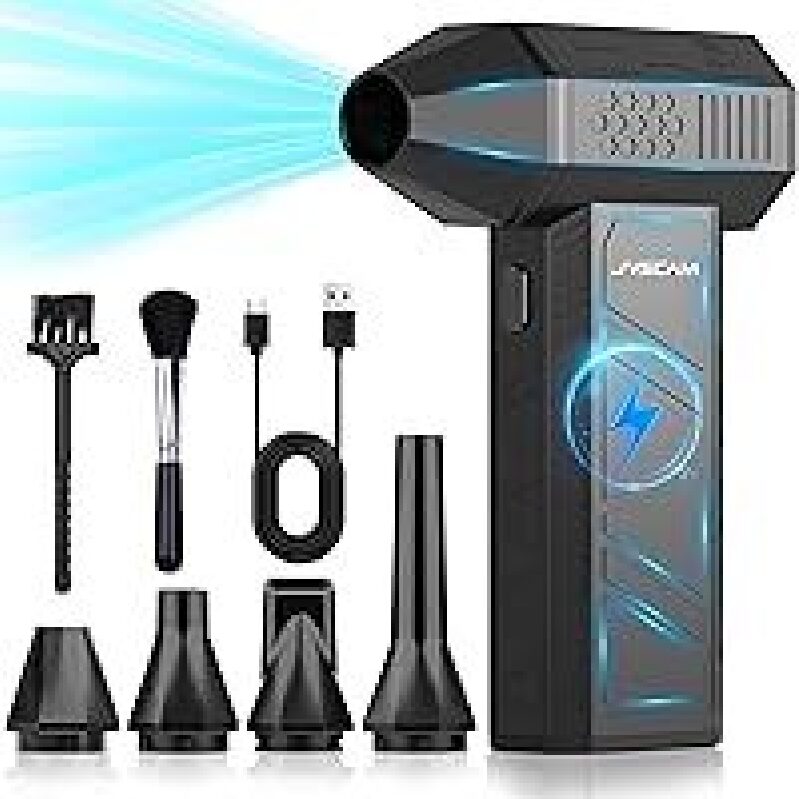 Powerful JVSCAM X3 Electric Air Duster Kit with Brushless Motor