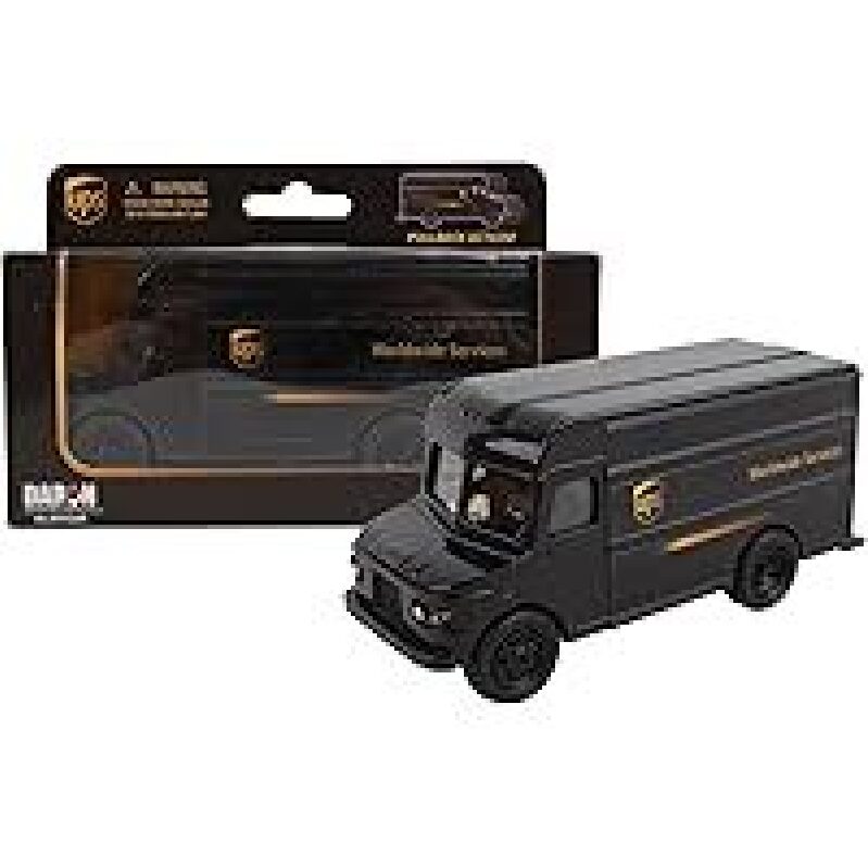 Daron Ups Pullback Package Car - Authentic Replica