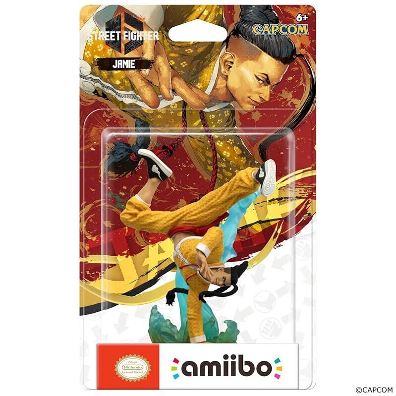 Street Fighter 6 Jamie Amiibo - Unlock Fun Extras with Your Nintendo Switch!