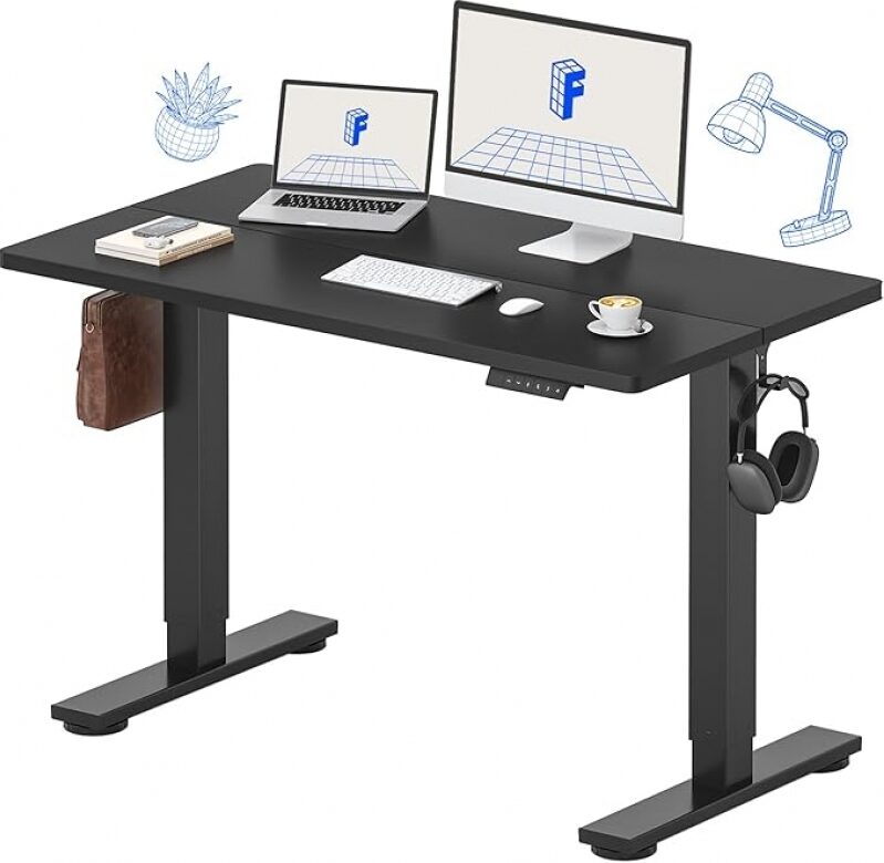 FlexiSpot Standing Desk: Height Adjustable Electric Desk with Ergonomic Features