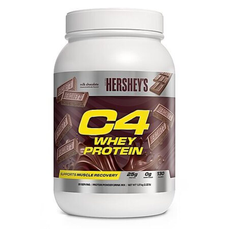 Cellucor C4 Whey Protein Powder - Hershey's Chocolate, 25g Protein, 0g Added Sugar