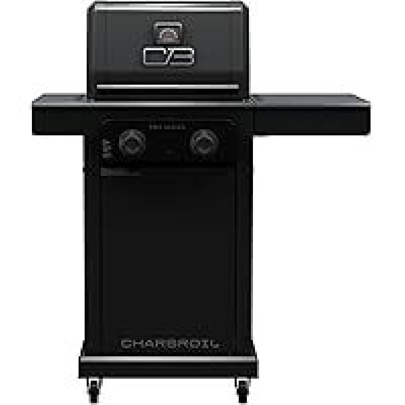 Charbroil Pro Series 2-Burner Propane Gas Grill & Griddle Cabinet