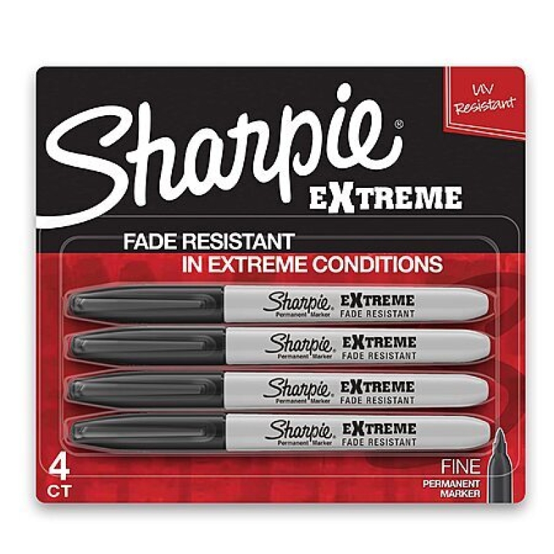 4-Count Sharpie Extreme Fine Tip Permanent Markers (Black) - $2.09 + Free Shipping