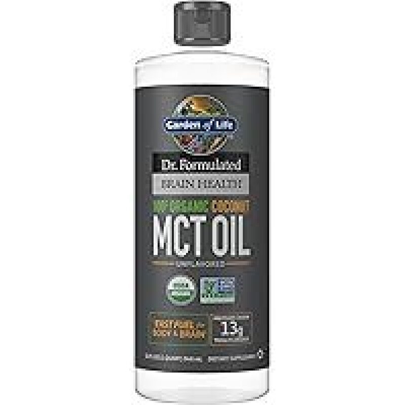 Garden of Life Dr. Formulated Brain Health Organic Coconut MCT Oil 32oz