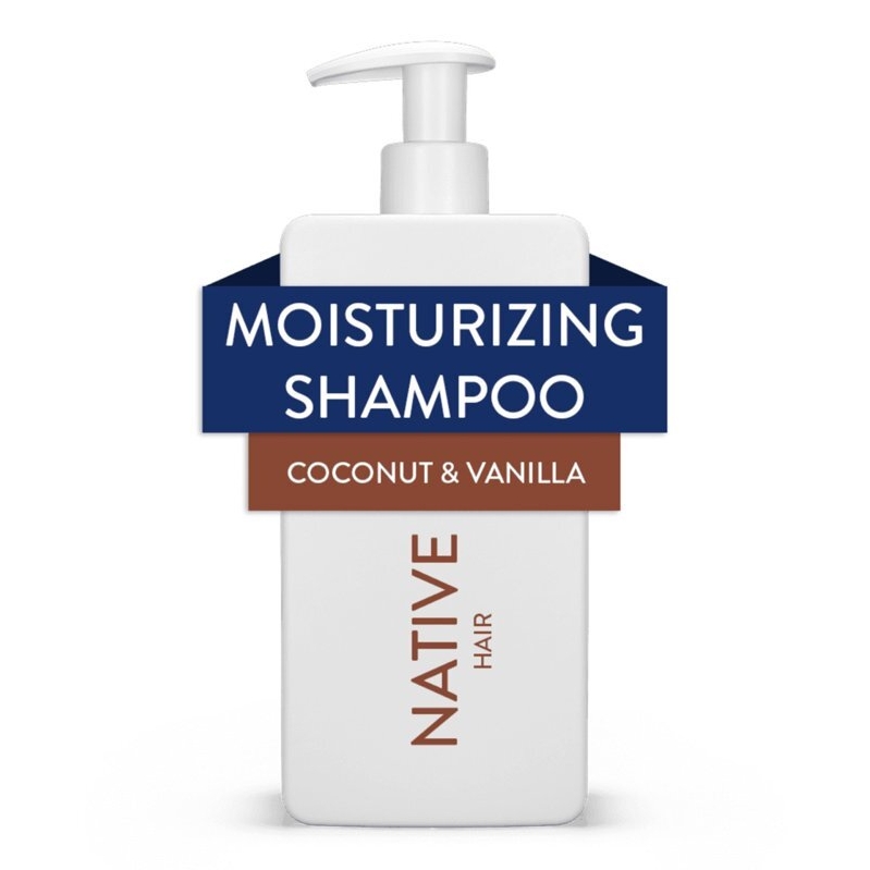 Native Moisturizing Shampoo Coconut and Vanilla - Hydrate & Nourish