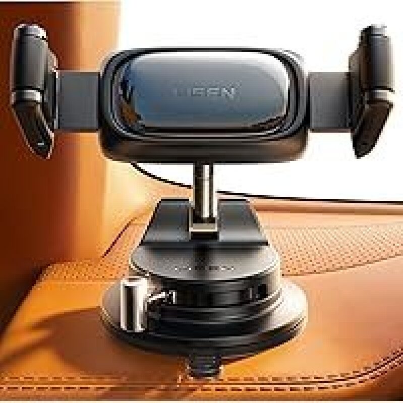 LISEN Auto-Adjusting Suction Phone Mount - Ultimate Convenience