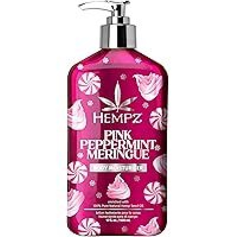 Pink Peppermint Meringue Body Lotion - Festive Scent & Hydration