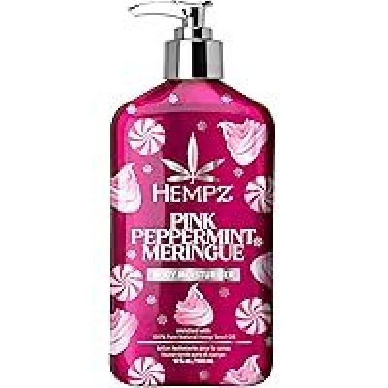 Pink Peppermint Meringue Body Lotion - Festive Scent & Hydration