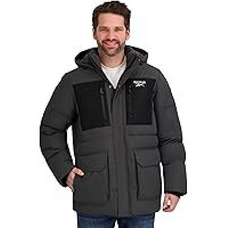 Reebok Mens Puffer Parka Heavyweight Jacket - Ultimate Winter Protection